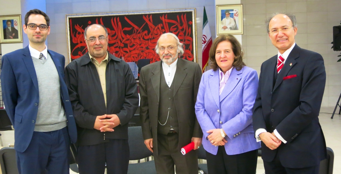 Visit at iranian embassy in Berlin